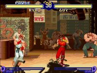 une photo d'Ã©cran de Street Fighter Alpha 2 sur Nintendo Super Nes